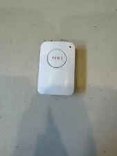 SimpliSafe Home Security System Panic Button Model PB3 White Needs Battery