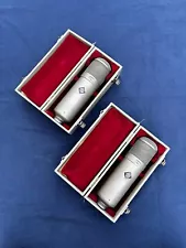 Neumann Microphone, Telefunken U47 Matching Pair #5458 & #5459