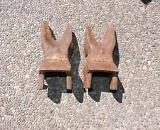 Two Volvo 15TPE Excavator Teeth - Made in Spain - Construction Bucket Tooth