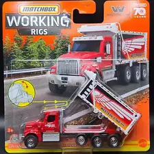 Matchbox Western Star 49x Tri-Axel Dump Truck (2023 Real Working Rigs)