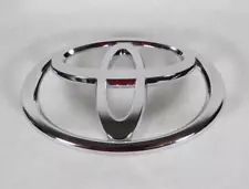 03-08 Toyota Corolla Front Grille Emblem Chrome Badge Symbol Logo 04 05 06 07