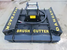 AGROTK 54" MINI EXCAVATOR BRUSH MOWER - BRUSH CUTTER ATTACHMENT 45MM PINS