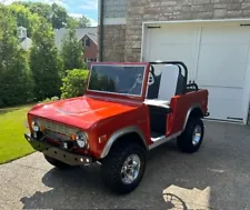 Custom bronco golf cart