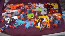 Nerf Single Shot Blasters Lot of 21 Guns ~ great variety all shown