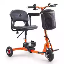 VEVOR Portable 3-Wheel Mobility Scooter for Seniors 12 Mile Range Max 330LBS