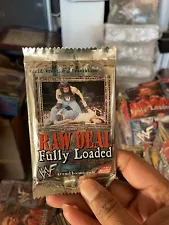 WWE WWF Raw Deal - CCG 12 Card Booster Pack SEALED 2001