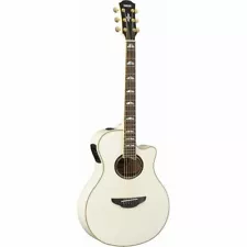 Yamaha APX1000 PW Electric Acoustic Guitar Crimson Pearl White SRT Pickup System