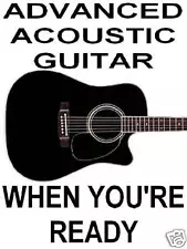 Advanced Acoustic Guitar Lessons. DVD Video Play 4 Real