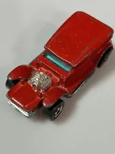 Vintage Hot Wheels Redline - 1973 Prowler - red enamel, white interior, HK