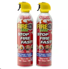 Fire Gone 5-in-1 Compact Fire Extinguisher - 2 PACK