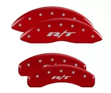 MGP 12204SRT1RD Red Brake Caliper Covers RT for 11-23 Dodge Durango (For: 2015 Dodge Durango)