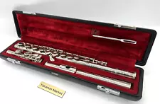 Yamaha Flute YFL-211 with E-mechanism VeryGood F/S