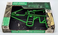 John Deere Disc Disk Harrow By Scale Models / Ertl 1/8 Scale Farm Toy Implement