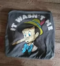 Disney Pinocchio "It Wasn't Me" T-Shirt Sz M Nose Growing Unisex