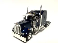 DCP, FIRST GEAR 1/64 SCALE W-900 KENWORTH STUDIO SLEEPER, BLUE, ALSUM FARMS