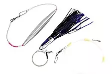 Used Imported High Speed ​​Wahoo Lure - Wahoo Clippers Un-Rigged Purple