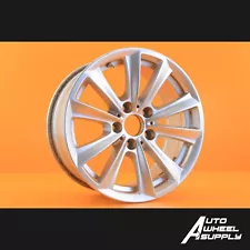 BMW 528i 535i 550i 640i ActiveHybrid 5 Silver Style 236 OEM 17" Inch Wheel Rim (For: 2016 BMW 528i)