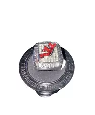 NJ DEVILS 2000 STANLEY CUP REPLICA RING EUC