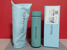 New Tiffany & Co Stainless Steel Water Bottle Special Commdictory plus Bag NIB