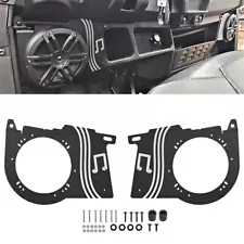 2018-2023 For Polaris Ranger XP 1000 / 1000 Dash Speaker Mounts Fits 6"-6.5"