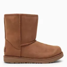 UGG BIG KIDS CLASSIC SHORT WATERPROOF - 1019646K - CHESTNUT - SZ 5