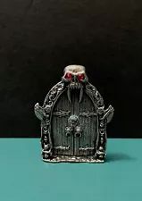 Citadel Pewter Castle Door Chaos Portal Vampire Skull Fangs Miniature Figurine