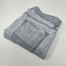 New Listing7 for all Mankind Men Slim Straight Leg Jeans Gray Size 36 Decker Destroyed