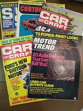 old car magazines lot 5 vintage