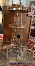 ORIGINAL ONE-OF-A-KIND MODEL OIL DERRICK DRILLING RIG Holiday Saleðºð¸