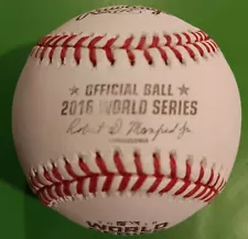 Official Rawlings 2016 World Series MLB Baseball Brand New No Box Slightly Faded