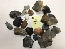 Lot # 16 One Pound Of Ohio Flint Various Colors/Sizes/Types