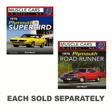 Brand New Quality 1970 Plymouth Superbird Muscle Cars in Detail with 96 Pages