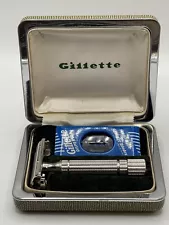 Vintage Gillette President Y1 Safety Razor in Original Box,