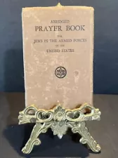 Vintage 1941 WWII Jewish “Prayer Book For Jews In The Armed Forces” Military HC