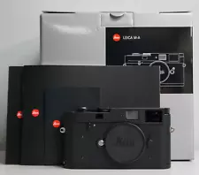 NEW $5595 Leica M-A Typ 127 Rangefinder Film Camera 10370 Black Made in Germany