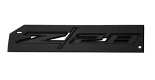 1x Z/28 Fender Emblem Badge Adhesive Nameplate For 2014-2020 Camaro Matte Black