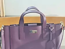 Kate Spade New York Mini Nelle Putnam Drive Handbag Crossbody Purse Deep Plum