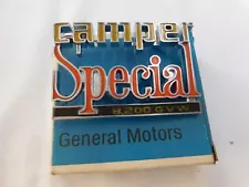 NOS OEM GM 1978 1982 Chevrolet Camper Special Truck Emblem 1979 1980 1981 Chevy