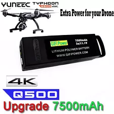 Non-OEM LiPo Battery 7500mAh 11.1V 3S For Yuneec Q500 4K Typhoon G RC Drone