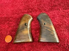 Smith & Wesson NO 3 Grips- Wood- Old S&W 3rd Model Pistol- 29906