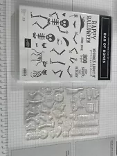 Stampin’ Up! Bag Of Bones Stamp Set W Coord. Dies - Never Used