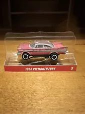 Auto World 1958 Plymouth Fury Christine (For Sale-Dirty) Thunderjet HO Slot Car