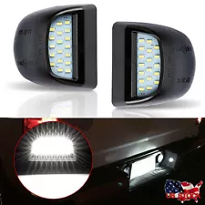 2X LED License Plate Lights White For 2000-06 Chevy Tahoe Suburban GMC Yukon XL (For: 2005 Chevrolet Tahoe)