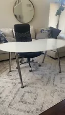 Ikea Galant Glass Desk