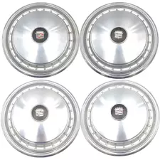 Cadillac 1977 Coupe Sedan DeVille Fleetwood 16" Hubcap Wheel Covers - Set of 4 (For: 1977 Cadillac DeVille)