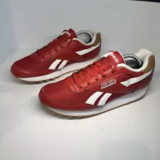 Reebok Rewind Running Shoes Men's Size 12 Red/White Sneakers For Comfort