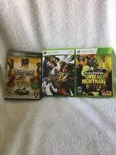 XBOX 360 Games Street Fighter IV Red Dead Redemption W/Map Saints Row 2 Complete