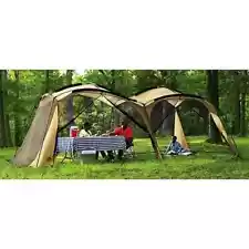 ozark trail 20 x 10 beige screen house tent with durable mesh net and carry bag