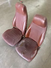 Datsun 280z seats OEM brown drive n passenger seat