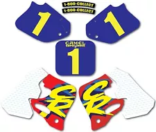 Typhoon Style Tank and number graphics for Honda CR 125 1993 1994 stickers